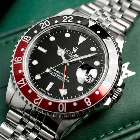 rolex coca cola 14k|Rolex gmt 16710 Coke value.